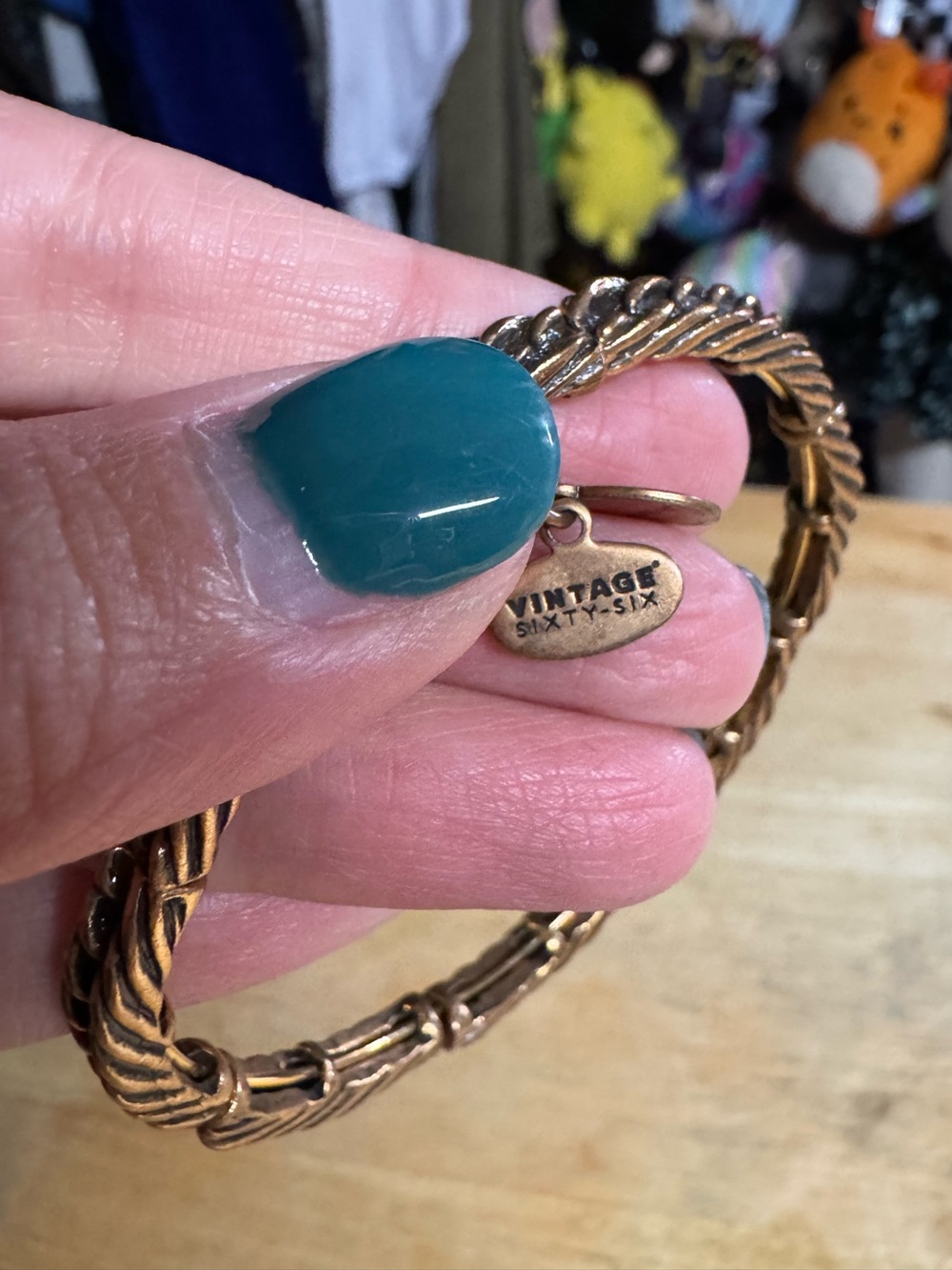 Alex and Ani Vintage Sixty-Six Bracelet
